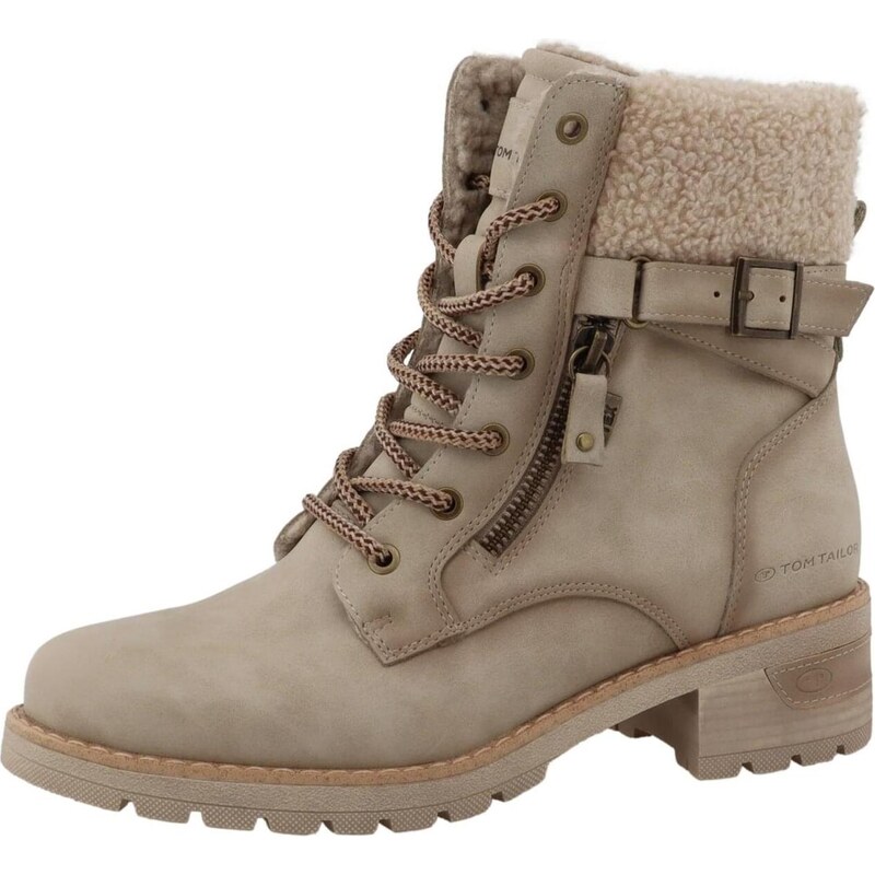 TOM TAILOR Šnurovacie členkové čižmy tmavošedá 66144907