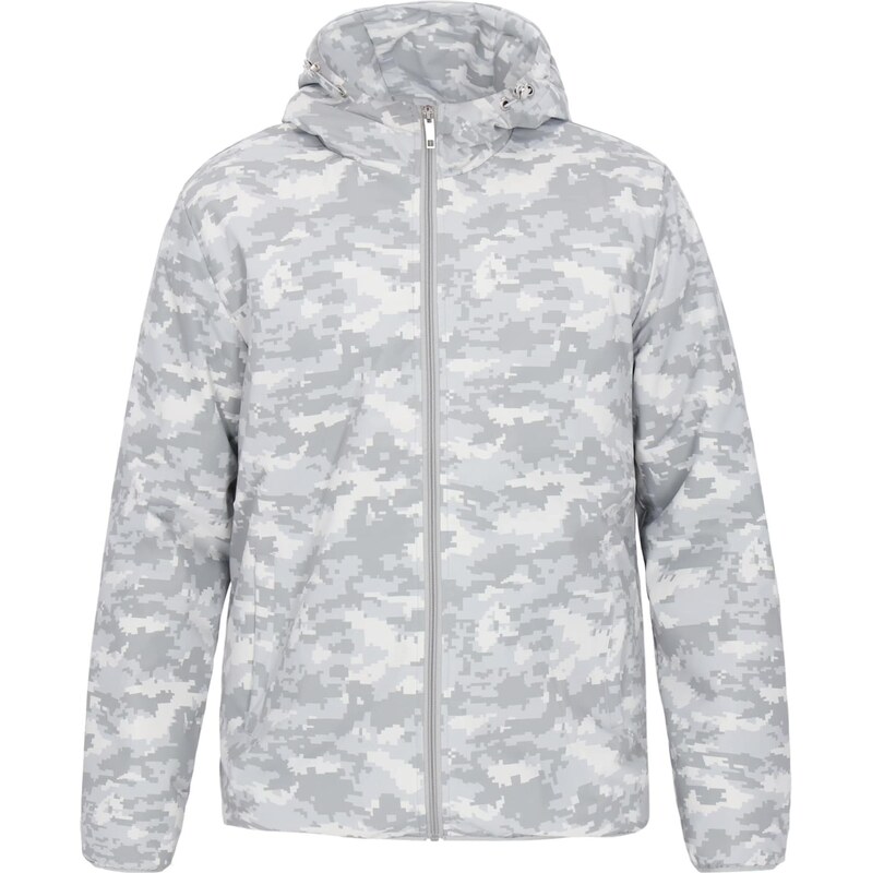 MO Prechodná bunda sivá / biela 66144946