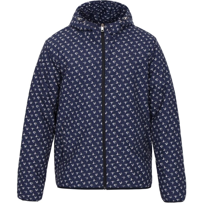 MO Prechodná bunda námornícka modrá / biela 66144938