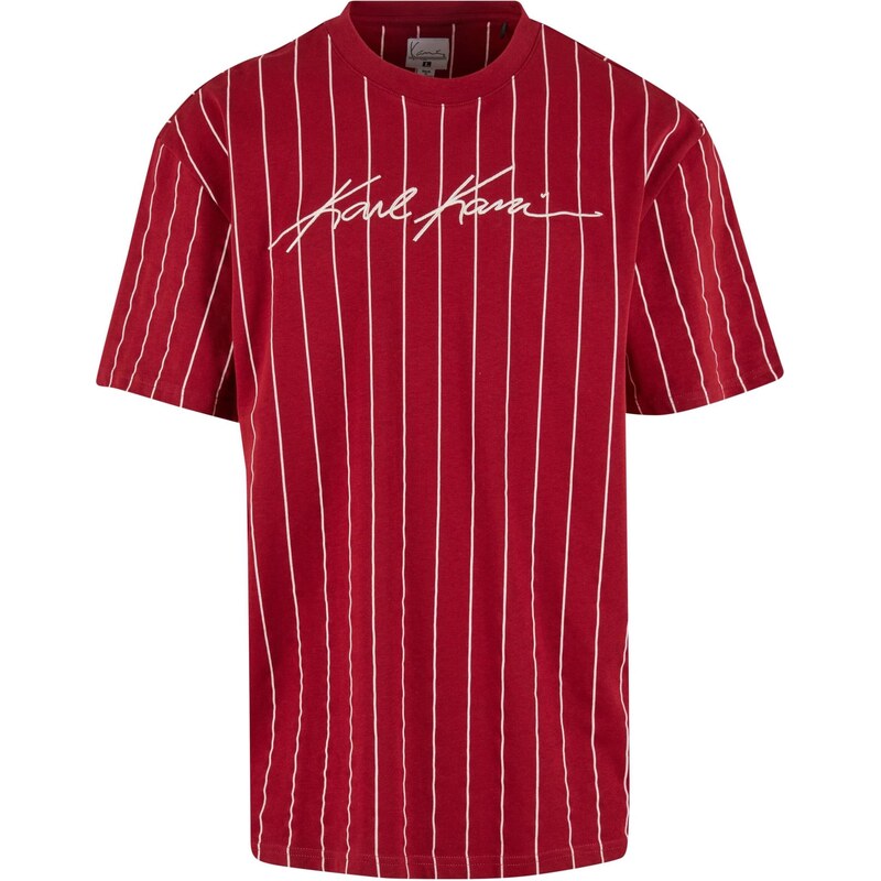 Karl Kani Tričko tmavočervená / biela 66144979