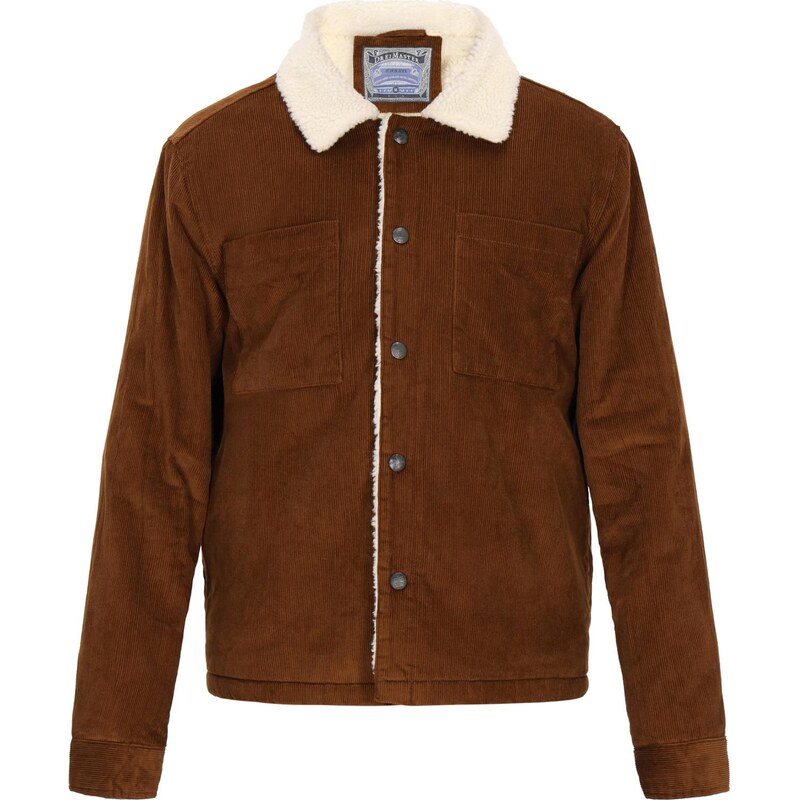 DreiMaster Vintage Prechodná bunda hnedá 66144990