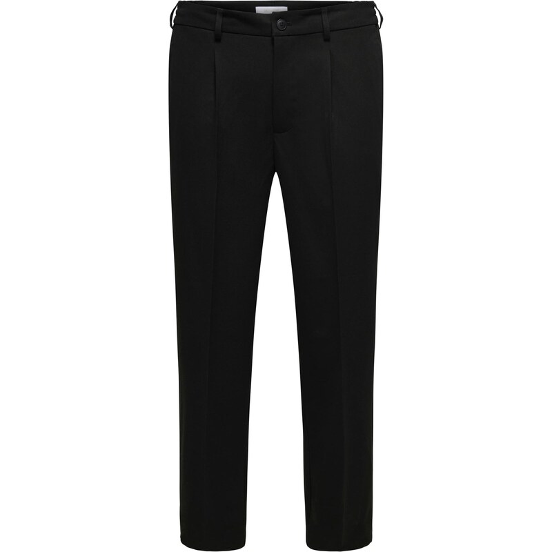 Only & Sons Plisované nohavice ONSMIRO čierna 66145028