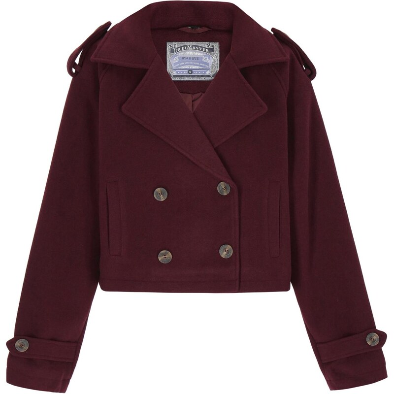 DreiMaster Vintage Prechodná bunda burgundská 66145060