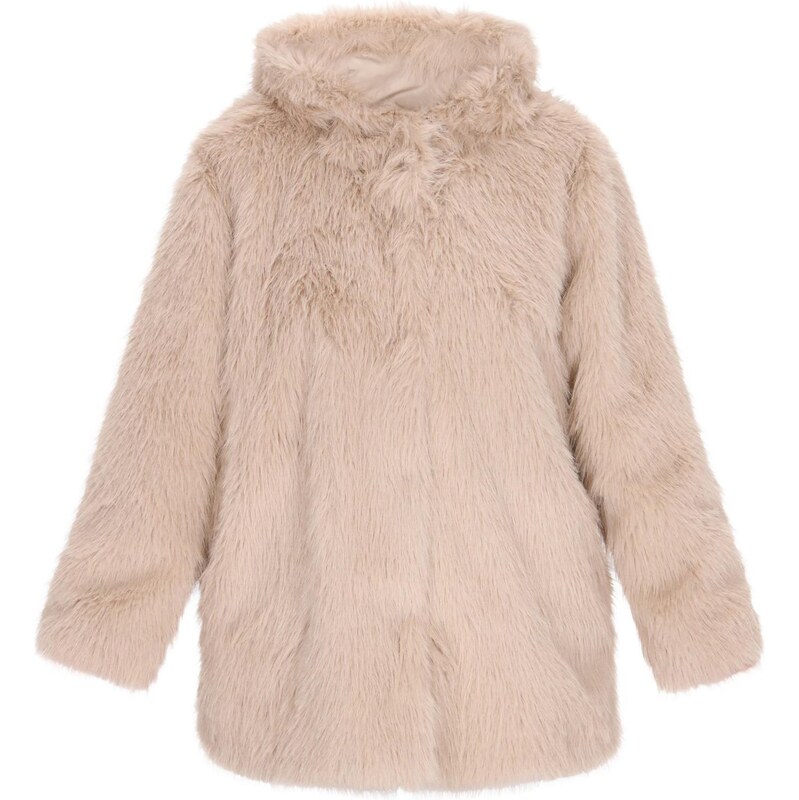 faina Zimný kabát béžová 66145072