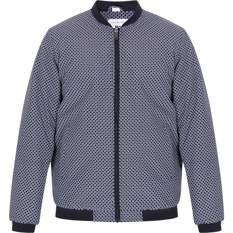 MO Prechodná bunda námornícka modrá / biela 66145145