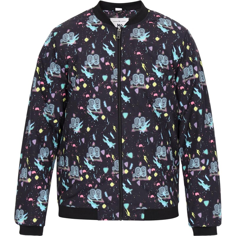 MO Prechodná bunda zmiešané farby / čierna 66145141