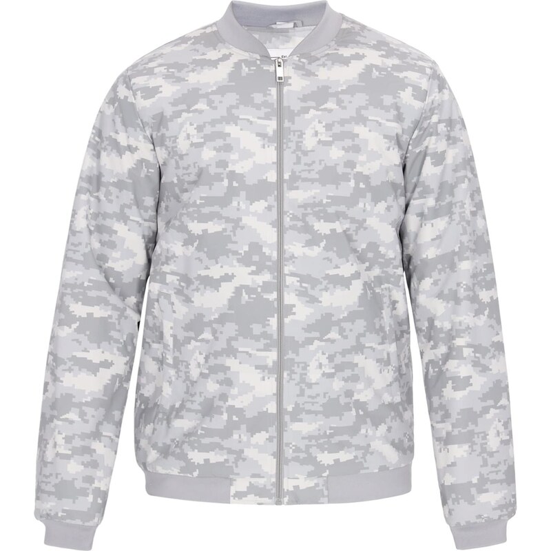 MO Prechodná bunda sivá / svetlosivá / šedobiela 66145137