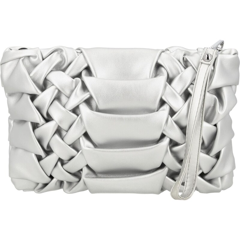 NAEMI Listová kabelka strieborná 66145116