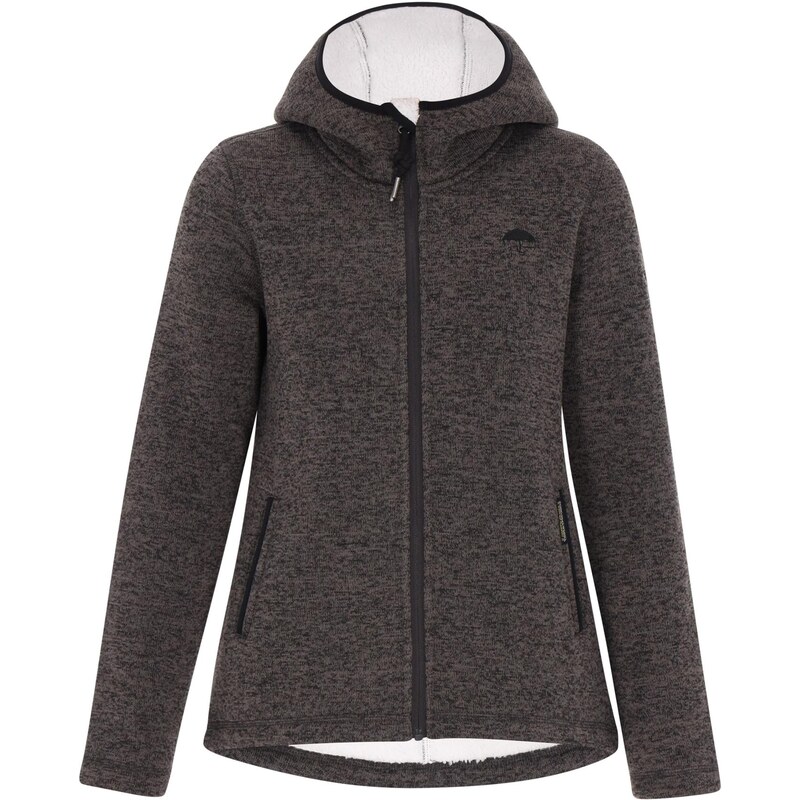 Schmuddelwedda Flisová bunda tmavosivá 66145150