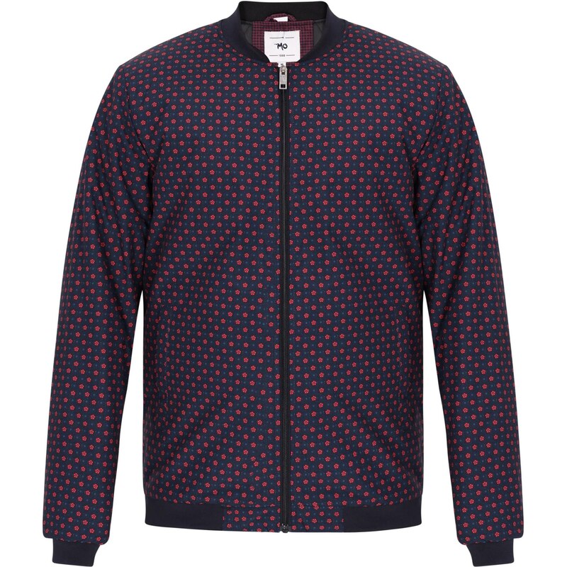 MO Prechodná bunda námornícka modrá / červená 66145200