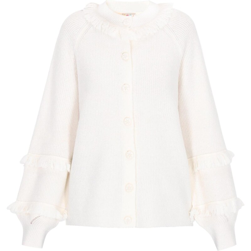 IZIA Kardigán šedobiela 66145213