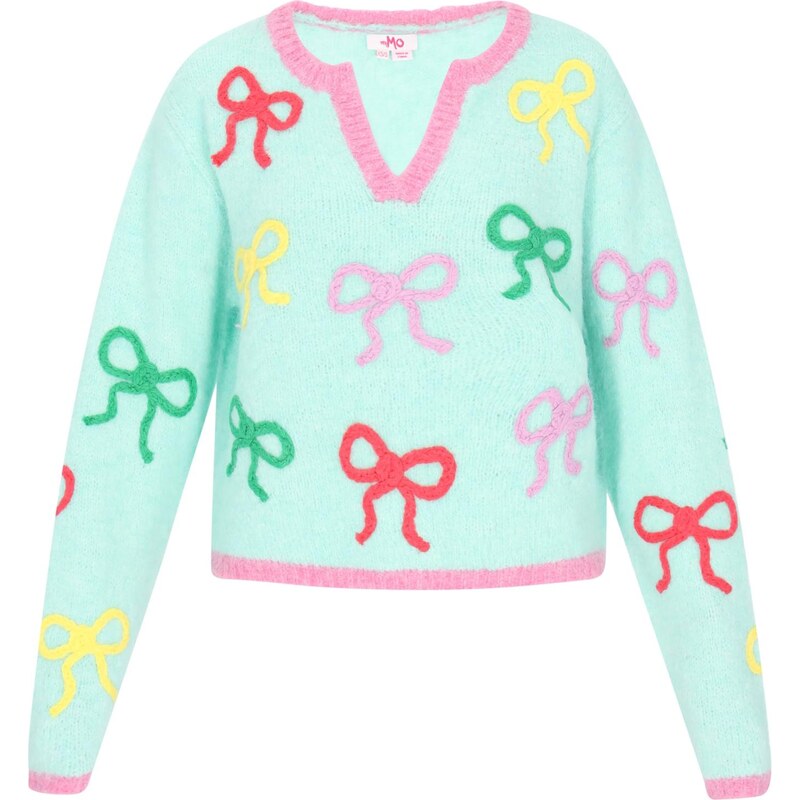 MYMO Sveter vodová / žltá / ružová / červená 66145263