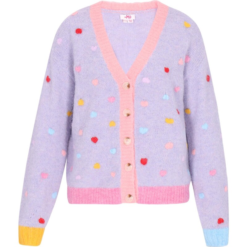 MYMO Kardigán modrá / fialová / ružová / červená 66145289
