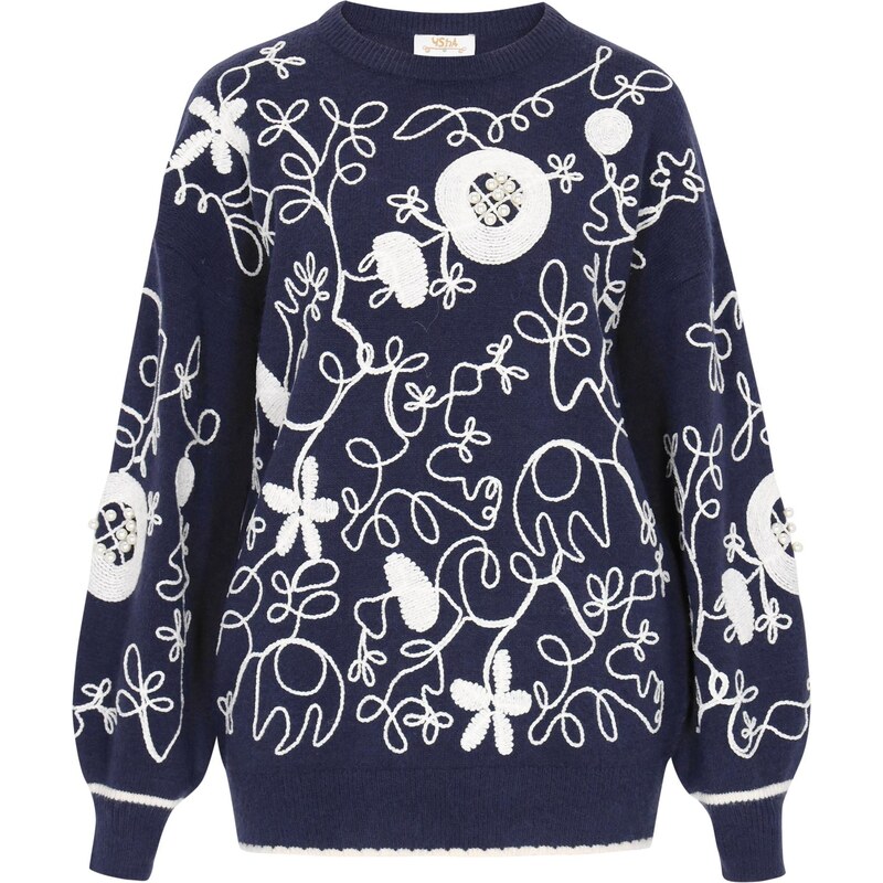 usha FESTIVAL Sveter námornícka modrá 66145266