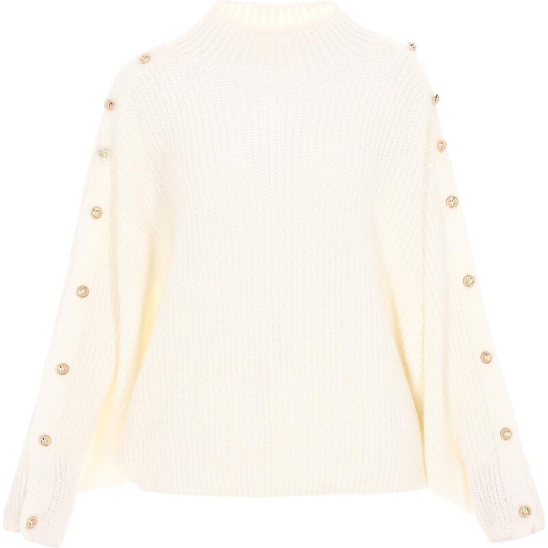 DreiMaster Maritim Sveter šedobiela 66145285