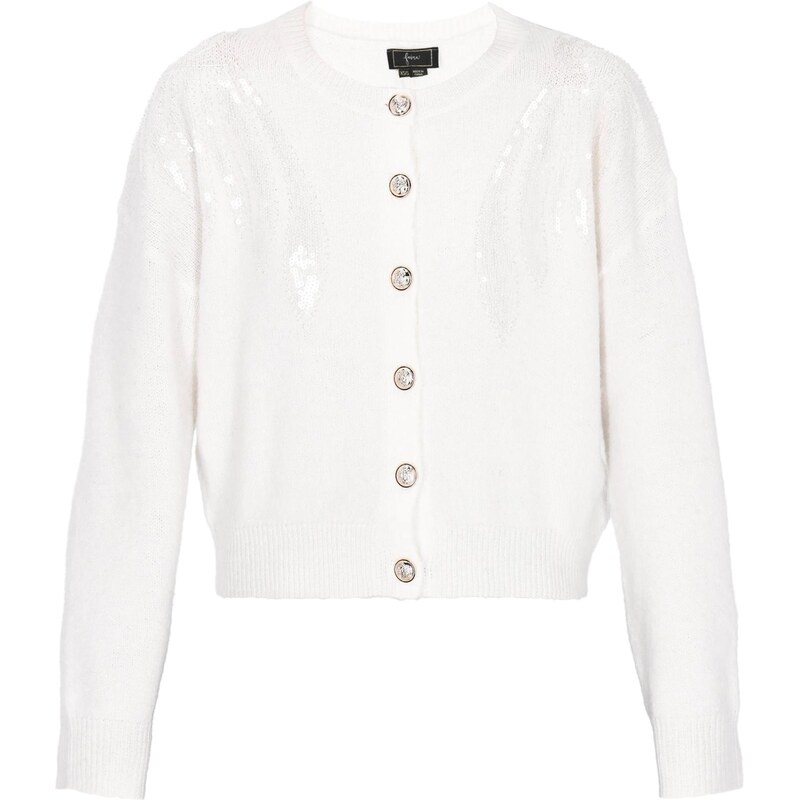 faina Kardigán šedobiela 66145408