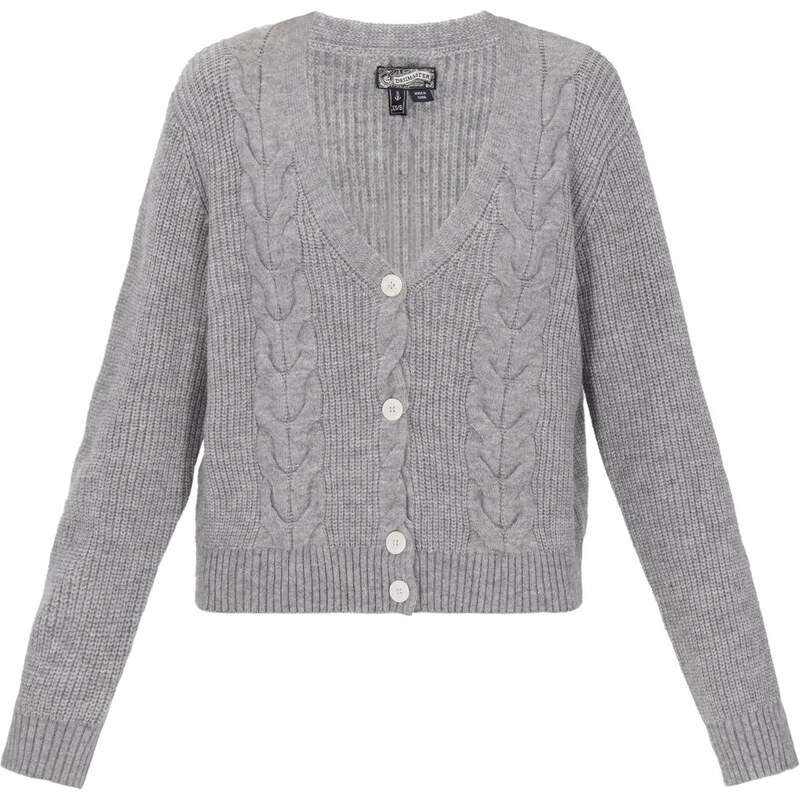 DreiMaster Vintage Kardigán sivá 66145531