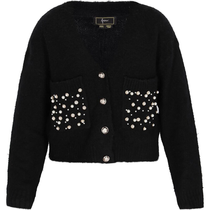 faina Kardigán čierna 66145585
