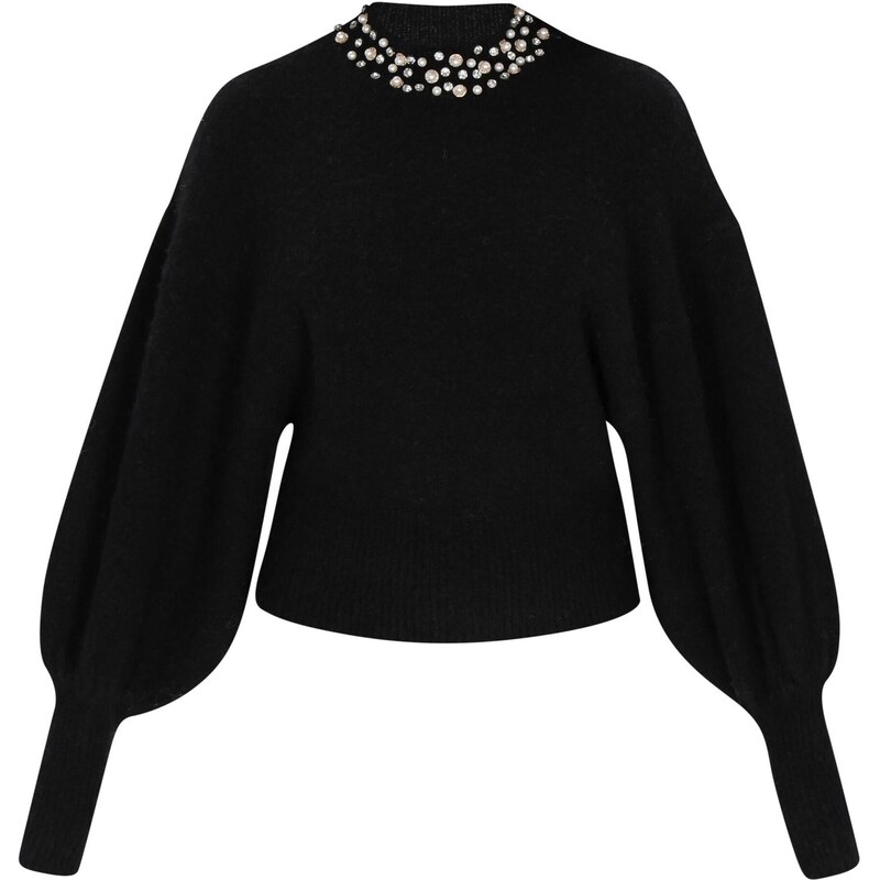 faina Oversize sveter čierna 66145586