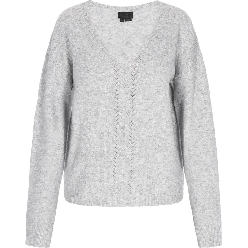 DreiMaster Klassik Sveter svetlosivá 66145617