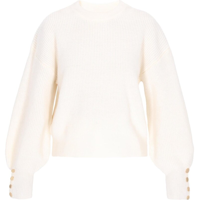 DreiMaster Klassik Sveter biela ako vlna 66145626