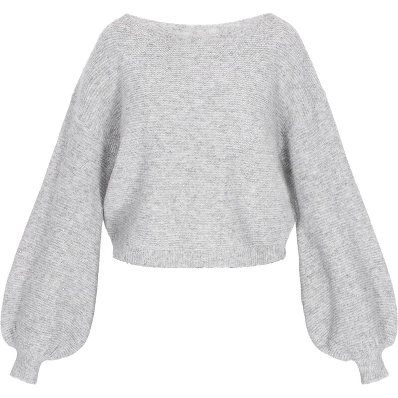 DreiMaster Klassik Sveter svetlosivá 66145649