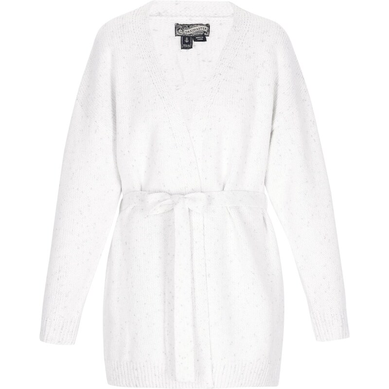 DreiMaster Vintage Kardigán šedobiela 66145658