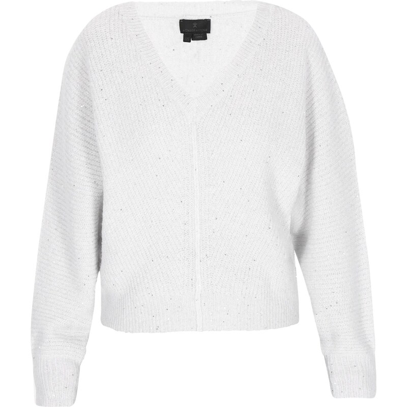 DreiMaster Klassik Sveter šedobiela 66145783