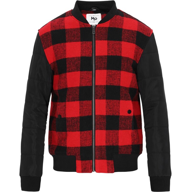MO Prechodná bunda červená / čierna 66145823