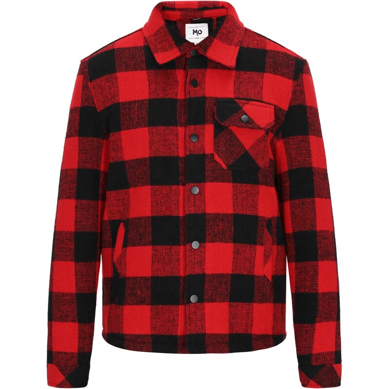 MO Prechodná bunda červená / čierna 66145822