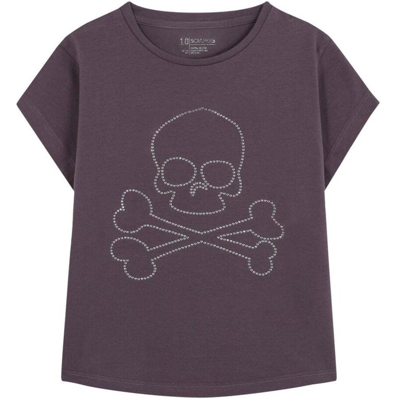 Scalpers Tričko fialová / tmavofialová 66145938