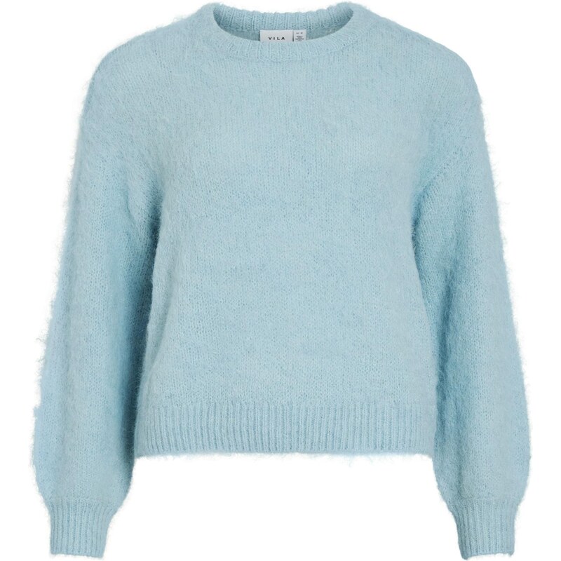 VILA Sveter VIJanna svetlomodrá 66146111