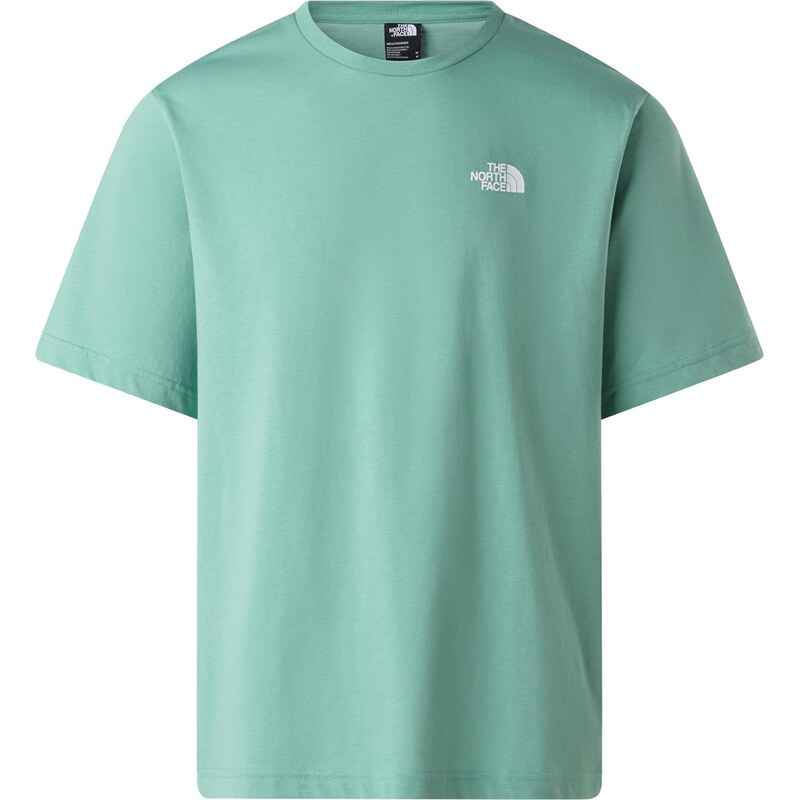 THE NORTH FACE Tričko Mountain Sketch mätová / biela 66146125