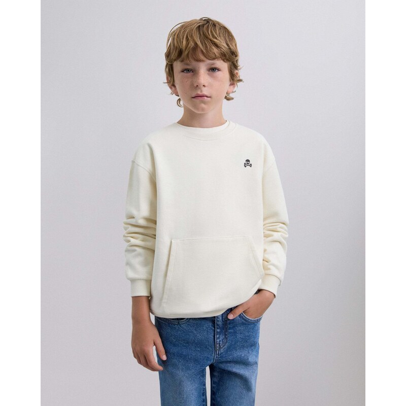 Scalpers Mikina Tiger svetlofialová / oranžová / čierna / biela 66146134