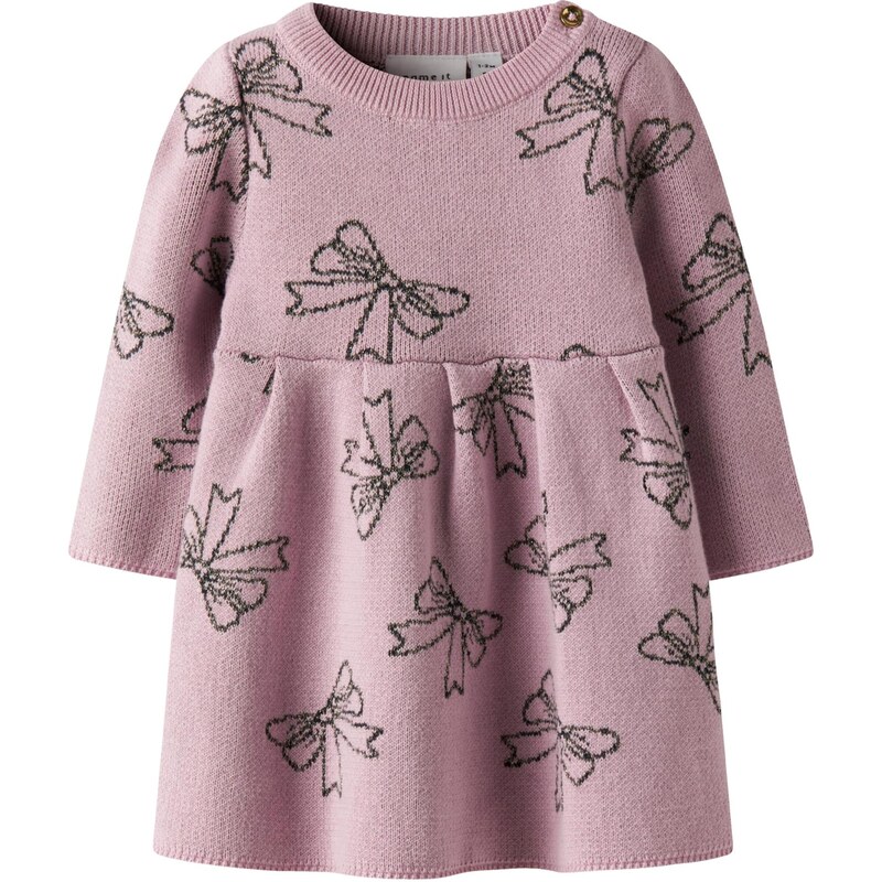 NAME IT Šaty NBFRebowie svetlofialová / čierna 66146247