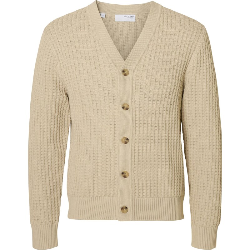 SELECTED Kardigán SLHTOM krémová 66146621