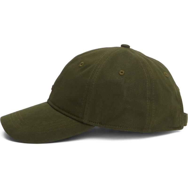 TOMMY HILFIGER Čiapka 85 SOFT olivová / červená / biela 66146717