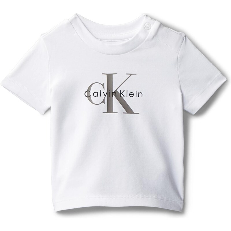 Calvin Klein Jeans Tričko sivá / biela 66146878