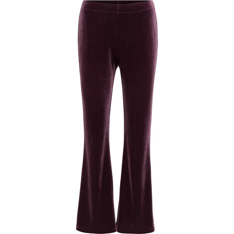 Only Petite Nohavice ONLSMOOTH vínovo červená 66146956