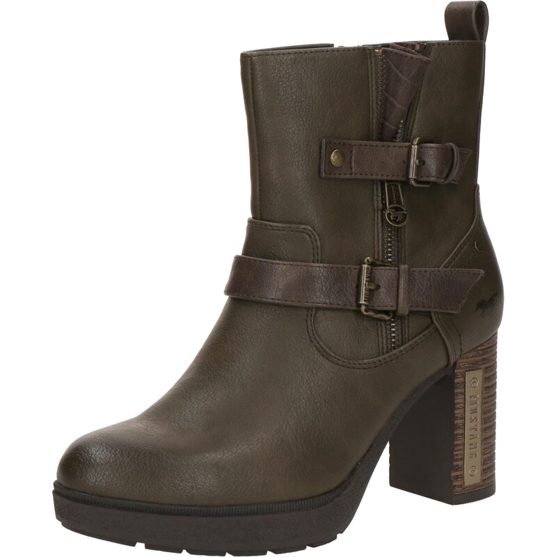 MUSTANG Členkové čižmy Nana tmavobéžová 66146962