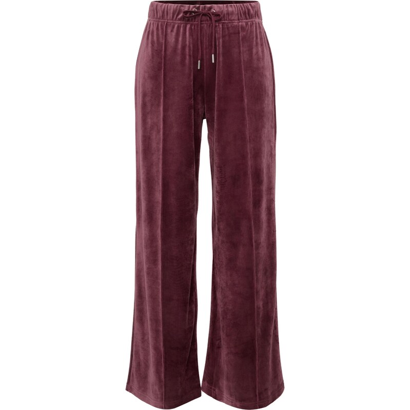 Only Petite Nohavice s pukmi ONLREBEL vínovo červená 66146969