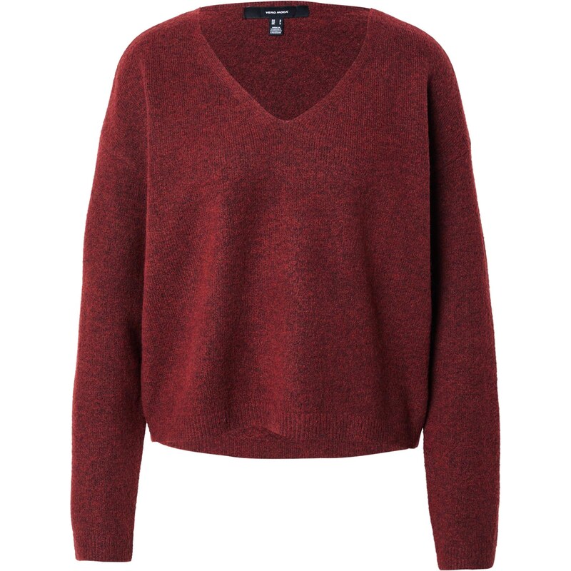 VERO MODA Sveter VMBESTI hrdzavo červená 66147024