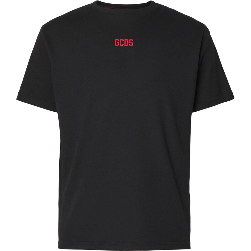 GCDS Tričko ECO červená / čierna 66147005