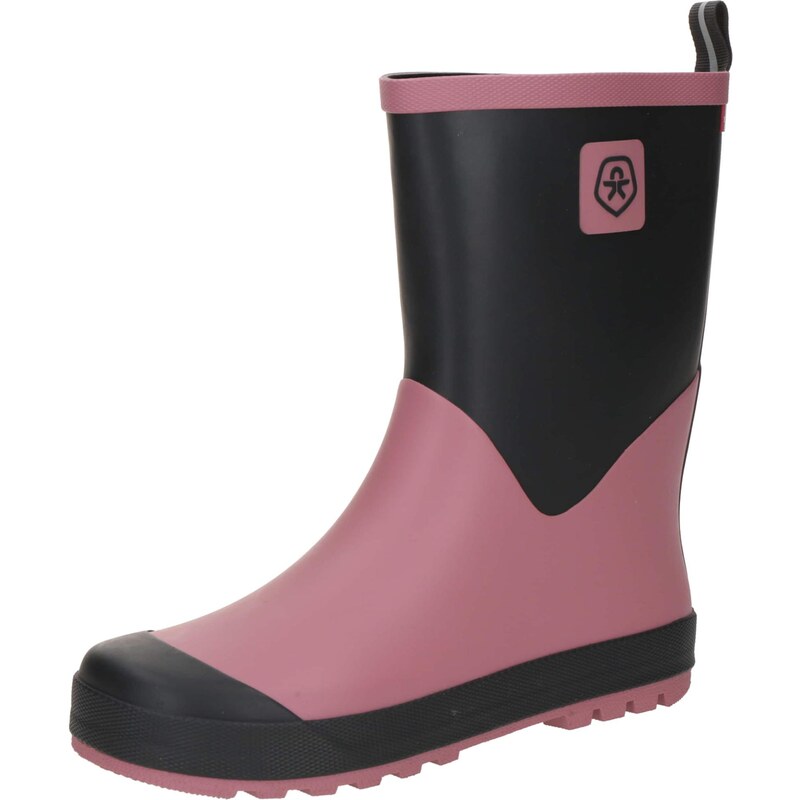 COLOR KIDS Gumáky staroružová / čierna 66147033