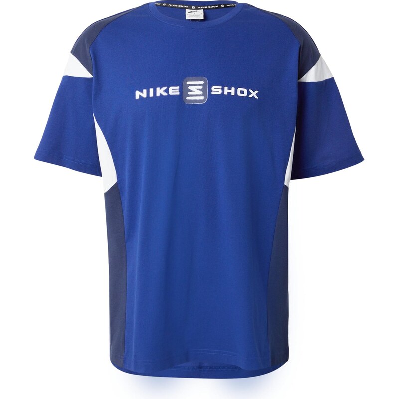 Nike Sportswear Tričko SHOX námornícka modrá / kráľovská modrá / biela 66147080