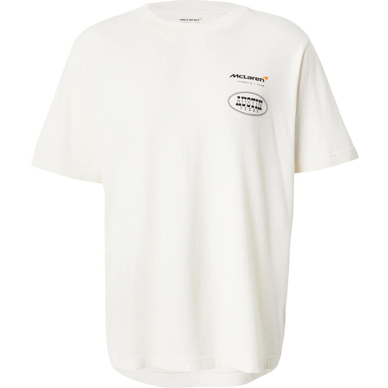 Abercrombie & Fitch Tričko McLaren Austin Capsule hnedá / žltá / 66147171