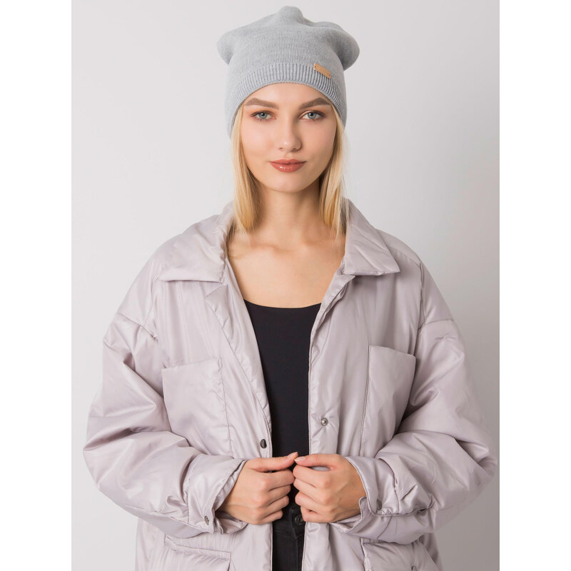 RUE PARIS Svetlo šedá čiapka JK-SK-30.40P 57948349