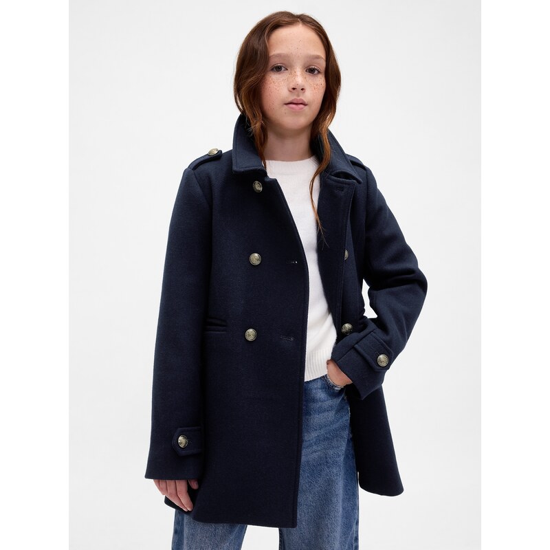 GAP Childrens Wool Coat - Girls 66313040