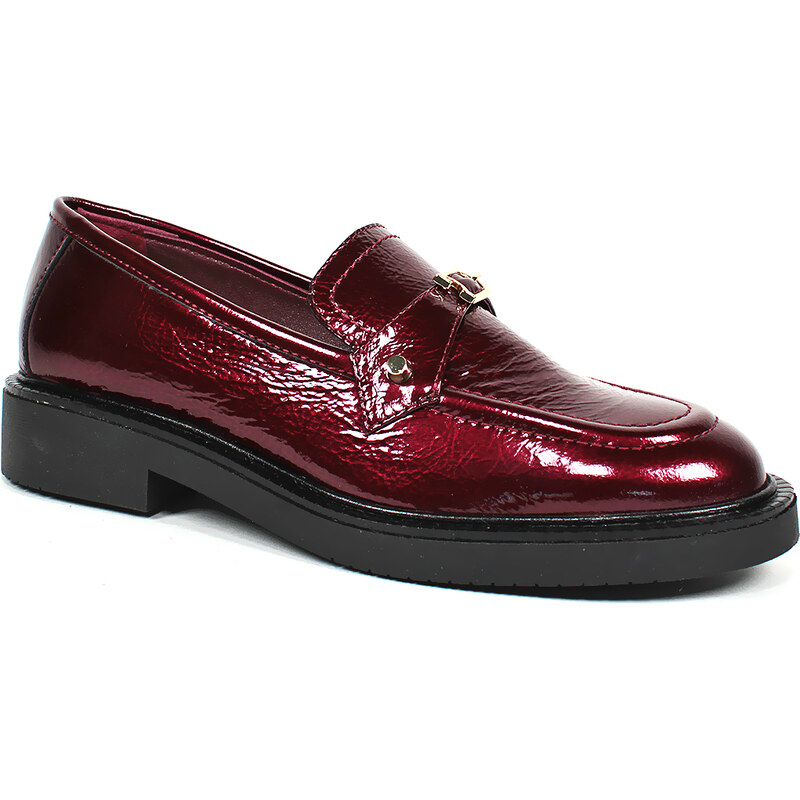 Lakované kožené mokasíny Secretshoes 66153434