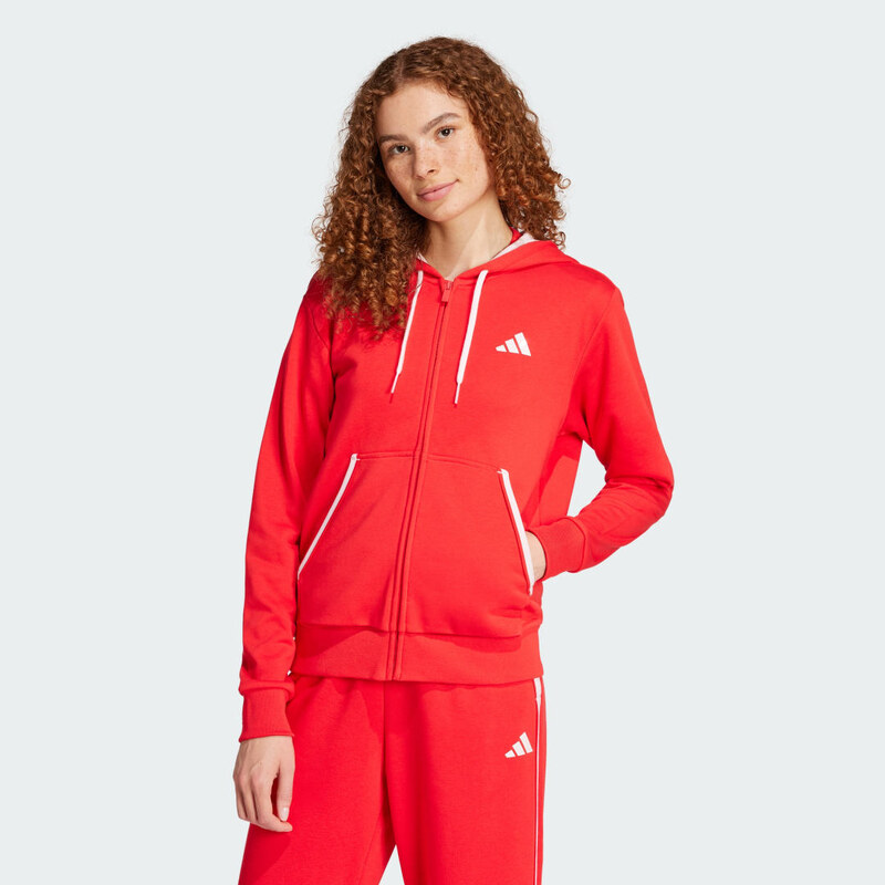 Adidas Mikina s kapucňou Essentials Color Pop French Terry Full-Zip 66155504